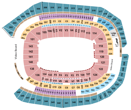 US Bank Stadium Monster Jam Seating Chart
